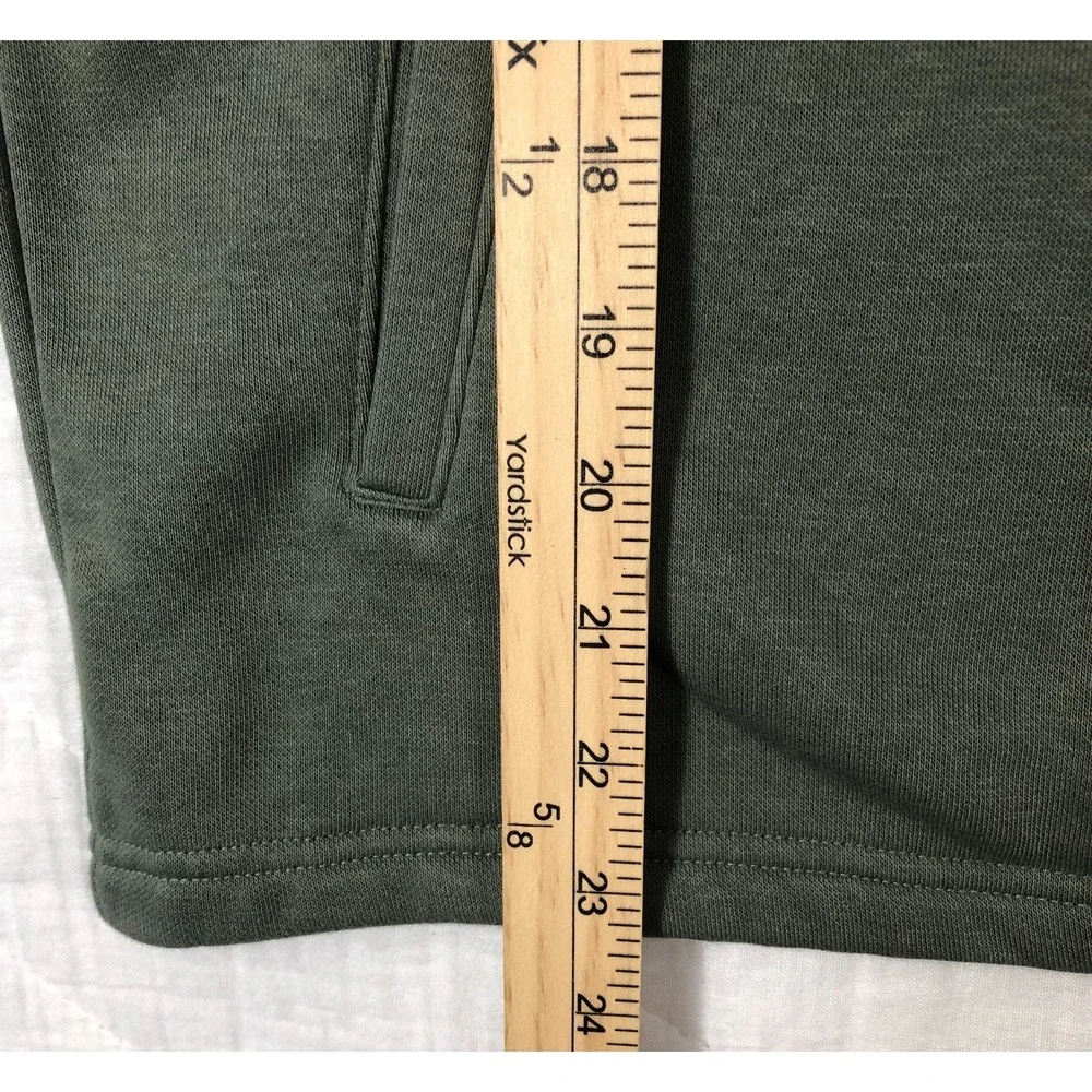 Under Armour Pullover‎ Youth Large Green Two Tone 1/2 Zip Logo Kangaroo Pocket